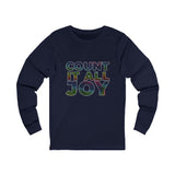 COUNT IT ALL JOY  UNISEX LONG SLEEVE T-SHIRTS