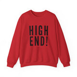 HIGH END BLACK UNISEX SWEATSHIRTS
