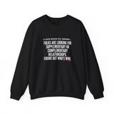 FIGURE OUT UNISEX SWEAT SHIRT