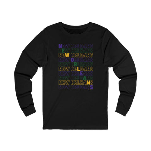 Thank You New Orleans UNISEX LONG SLEEVE T-SHIRT
