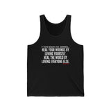 HEAL YOUR WOUNDS UNISEX TANK TOP