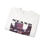 STAND - BLACK UNISEX SWEAT SHIRT