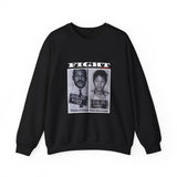 FIGHT - WHITE UNISEX SWEAT SHIRT
