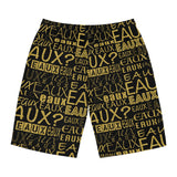 EAUX - GOLD BOARD SHORTS