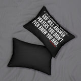 GOD WILL ANSWER LUMBAR PILLOW