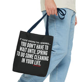 SPRING CLEANING TOTE BAG