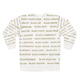 BLACK MAGIC - GOLD LETTERS UNISEX SWEATSHIRT
