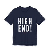 HIGH END WHITE UNISEX SHORT SLEEVE T-SHIRTS