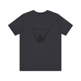LOOK AT GAWD WHITE UNISEX SHORT SLEEVE