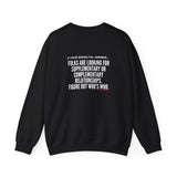FIGURE OUT UNISEX SWEATSHIRT