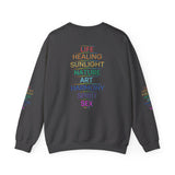 MEANING OF PRIDE UNISEX SWEATSHIRTS