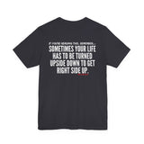 UPSIDE DOWN UNISEX SHORT SLEEVE T SHIRTS