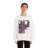 STAND - BLACK UNISEX SWEAT SHIRT