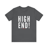 HIGH END WHITE UNISEX SHORT SLEEVE T-SHIRTS