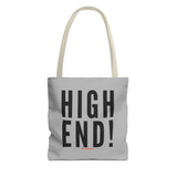 HIGH END BLACK TOTE BAG