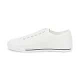 RESIST - BLACK LOW-TOP SNEAKERS - WHITE SOLE