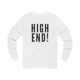 HIGH END BLACK UNISEX LONG SLEEVE T-SHIRTS