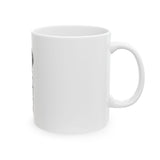 RESIST FIST CERAMIC MUG - WHITE 15OZ