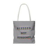 BLACK WOMAN RAINBOW TOTE BAG