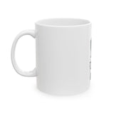 RESIST FIST CERAMIC MUG - WHITE 11OZ