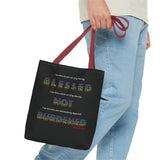 BLACK MAN RAINBOW TOTE BAG