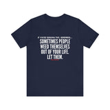 WEED THEMSELVES OUT UNISEX SHORT SLEEVE T-SHIRT