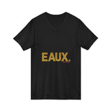 EAUX GOLD UNISEX V-NECK T-SHIRTS