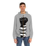 RESIST FIST AOP ZIP HOODIE
