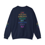 MEANING OF PRIDE UNISEX SWEATSHIRTS