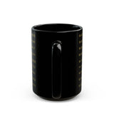 BLACK MAGIC - BLACK GOLD CERAMIC MUG-BLACK 11OZ, 15OZ
