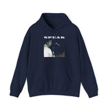 SPEAK - WHITE UNISEX HOODIE
