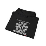 HELP THEM PACK UNISEX HOODIE