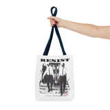 RESIST-BLACK TOTE BAG