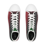 BLACK MAGIC - RBG HI-TOP SNEAKERS WHITE-SOLE