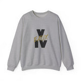 V EAUX IV- BLACK W/ GOLD EAUX UNISEX SWEAT SHIRT