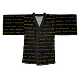 BLACK MAGIC - BLACK GOLD KIMONO