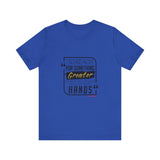 REACH FOR SOMETHING BLACK GOLD UNISEX SHORT SLEEVE T-SHIRTS