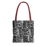 EAUX WHITE TOTE BAG