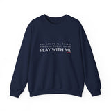 YOU CAN DO ALL THINGS - WHITE UNISEX SWEATSHIRT