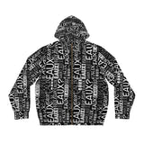 EAUX WHITE AOP ZIP HOODIE