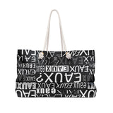 EAUX WHITE WEEKEND BAG