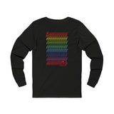 BIIIIIIITCH RAINBOW UNISEX LONG SLEEVE T SHIRTS