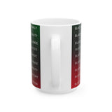 BLACK MAGIC - RBG CERAMIC MUG WHITE 110Z, 150Z