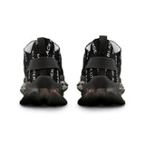 BLACK MAGIC WHITE LETTERS MESH SNEAKERS