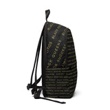 BLACK MAGIC - BLACK GOLD BOOKBAG