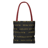 BLACK MAGIC - GOLD LETTERS TOTE BAG