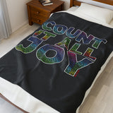 COUNT IT ALL JOY PLUSH PLANKET