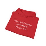 TAKE A DEEP BREATH (CLEAN) UNISEX HOODIE