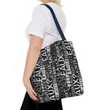 EAUX WHITE TOTE BAG