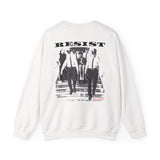 RESIST-BLACK UNISEX SWEAT SHIRT